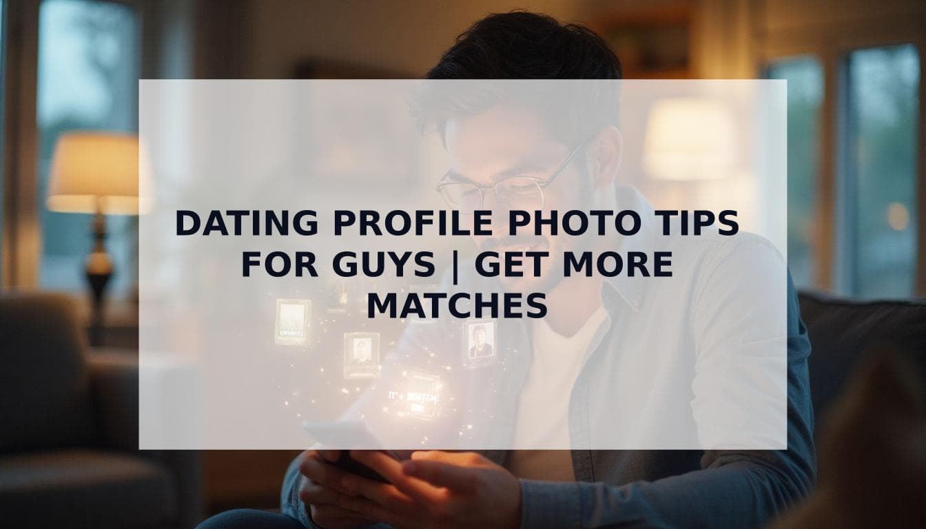 Cover Image for Dating Profile Photo Tips: The Ultimate Guide for Guys to Get More Matches (Including How AI Can Help)