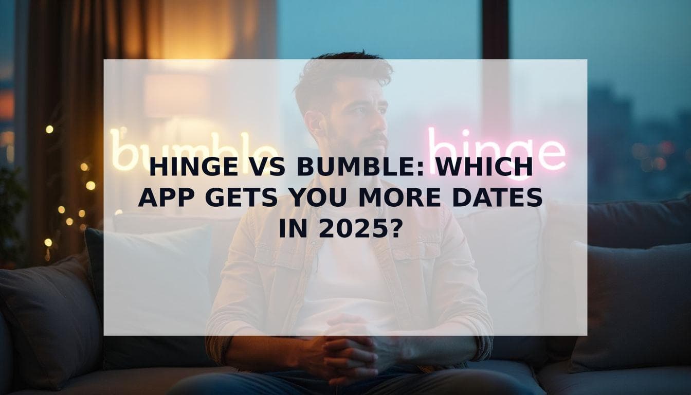 Cover Image for Hinge vs Bumble: The Definitive 2025 Guide for Men