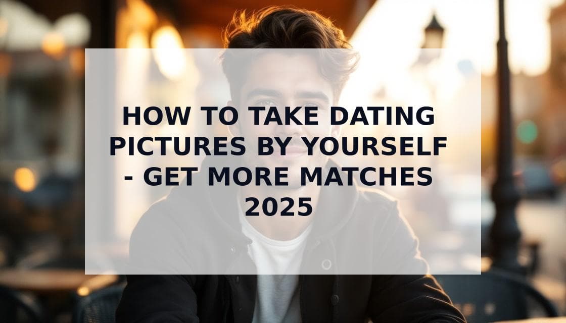 Cover Image for How to Take Dating Pictures by Yourself: Transform Your Profile with Expert Tips
